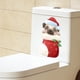 thumbnail image 4 of Calcomanías de pared de PVC con dibujos animados, calcomanías autoadhesivas para interruptor de ventana, calcetín de Navidad, perro, Papá Noel, alce, 4 of 4