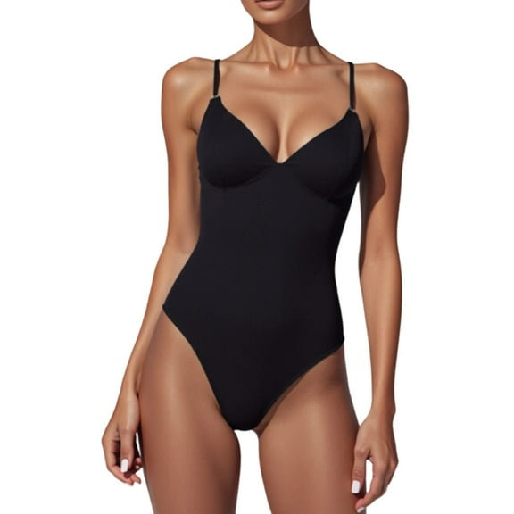 WAYUTE Womens Swimsuits One Piece Swimsuit Bikini Style Monokini with Removable Padding for Swimming Beach Pool Party Summer Vacation