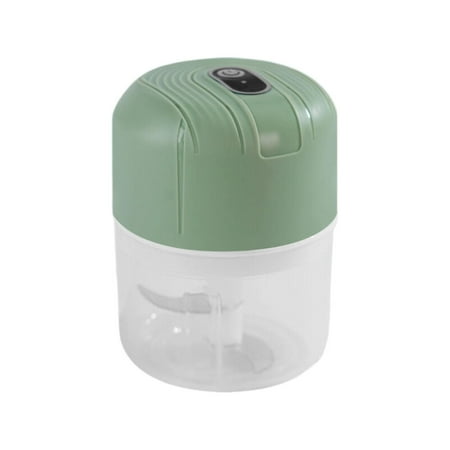 

Hanyhapt250Ml Electric Garlic Chopper Mini Portable Veggie Chopper Garlic Grinder Masher Onion Chopper to Vegetable Wireless Food Processor for Fruit Meat Etc (B)
