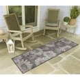 thumbnail image 2 of Liora Manne  Carmel Sunflower Field Indoor/Outdoor Rug Black 1'11" x 7'6" 8' Runner Kitchen,Entryway,Patio Black,Grey Rectangle,Runner, 2 of 7