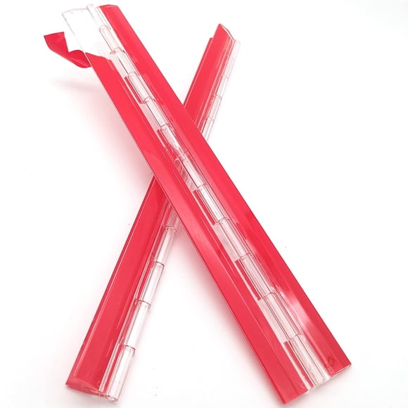 Bisagra para piano Anyalite, acrílica, 300 mm, plástico transparente