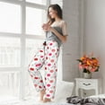 thumbnail image 5 of Bixox Women's Red Lips 1 Patterned Pajama Pants Loungewear, 5 of 5