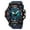 blue, variant on SKMEI Mens Digital Watch Sport Waterproof Watch Analog Military Tactical Watches LED Backlight Alarm Stopwatch Wrist Big Face Watches