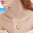 thumbnail image 6 of Pendant Necklace â Daily Glamour Look Magnifying Glass Reading Magnifying Glass Long Pendant Necklace Owl Magnifying Glass Portable Sweater Necklace Magnifying Glass For Close Work, 6 of 8