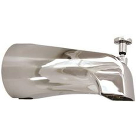 American Standard Diverter Spout - AMERICAN STANDARD BATHTUB SPOUT WITH TOP DIVERTER, POLISHED CHROME, 1/2-INCH IPS