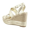 thumbnail image 3 of Vince Camuto Esmia Women's Sandals Egyptian Gold Size 9 M, 3 of 8
