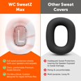 thumbnail image 3 of Fundas para auriculares Wicked Cushions resistentes al sudor para AirPods Max, 3 of 8