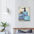 thumbnail image 3 of Shiartex Living Room Wall Decor Wash Supplies Canvas Wall Art Picture 16x20in, 3 of 3