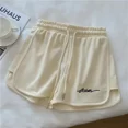 thumbnail image 3 of Pantalones cortos de algodón para mujer 2024, pantalones cortos deportivos de cintura alta, ropa femenina de moda, pantalones cortos de caramelo, ropa informal para estar en casa, pantalones de yoga, 3 of 5
