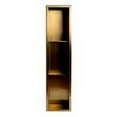 thumbnail image 5 of ALFI brand ABNP0836-BG 8" x 36" Brushed Gold PVD Stainless Steel Vertical Triple Shelf Shower Niche, 5 of 8