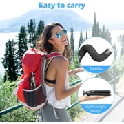 Acuvar 6.5 Inch Bendable Tripod for Small Digital Cameras Compact Flexible Tripod Stand for iPhone Android Smartphones Vlogging Photography Video Recording Travel Compatible with DSLR Cameras