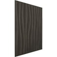 thumbnail image 2 of Ekena Millwork 19 5/8"W x 19 5/8"H Shoreline EnduraWall Decorative 3D Wall Panel, Universal Aged Metallic Weathered Steel (Covers 2.67 Sq. Ft.), 2 of 6
