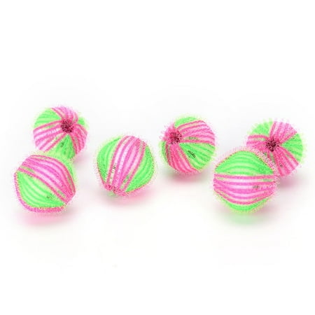 - 2 Pack Laundry Balls Tumble Dryer Cleaning Clothes Natural Reusable