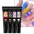 thumbnail image 2 of 10ml Nail Drawing Glue Safe Ingredients Bright Color Stunning Visual Effect High Saturation Semi-Permanent Fast Dry Paste Manicure Drawing Gel Nail Phototherapy Glue Nail Supplies, 2 of 8