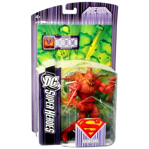 DC Super Heroes Superman Doomsday Action Figure 2007 Mattel K9403 New
