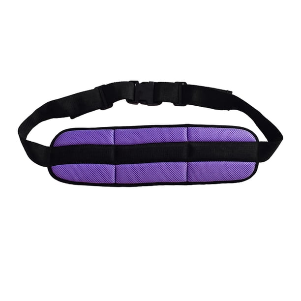 Restricción de silla de ruedas cómoda para adultos mayores que cuidan pacientes Morado oscuro