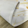 thumbnail image 5 of Ambesonne Wedding Place Mats Set of 4, Rings Heart 3D Style, Standard Size, Marigold White, 5 of 6