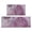 Purple Dalia Flower-3, variant on 2 Piece Pink Flowers Dalia Spring Rug Kitchen Rug Set, Decor Kitchen Rugs, Absorbent Non-Slip Washable Floor Mats, Home Indoor Runner Rugs 17"x47"+17"x30"