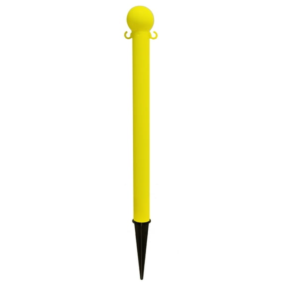 3 Inch Yellow Heavy Duty Ground Pole