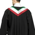 thumbnail image 4 of More design Graduation shawl Italy Flag & United States Flag Stole Sash Honor Study Aboard International Students, 4 of 7