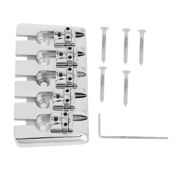 String Bass Saddle,5 String Electric Bass Guitar Saddle Bass Accessories State-of-the-Art Design