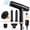 Black Gold, variant on SKIMI Ionic Hair Dryer, High Speed 110000RPM Blow Dryer, Hair Blow Dryer with Diffuser for Women