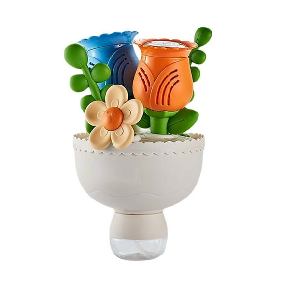 Flower Blower Toy Rechargeable Handheld Automatic Machine With LED Lights For Kids Outdoor Party Events