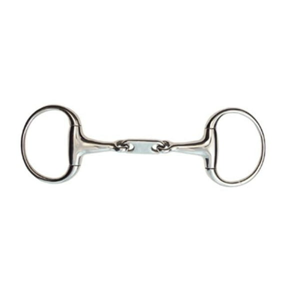 Jacks 20138-5 Dr. Bristol Eggbutt Snaffle Bit - 5 in.