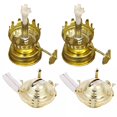 thumbnail image 3 of QualitChoice Tête de Lampe en Métal Style Rétro Classique pour Éclairage à Grand Compatibilité type+2, 3 of 6