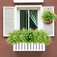 thumbnail image 6 of 10/20PCS Artificial Plants Outdoor Faux Lavender Flowers, Fake Monkey Grass UV Resistant Plastic Greenery Plants for Garden Home Porch Window Patio Hanging Planter Indoor Decor, 6 of 9