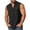 Black, variant on Lmueinov Mens Cotton Linen Tank Top Shirts Casual Sleeveless Slim Fit Henley Shirt for Men Basic Summer Tops