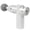 White charging button model, variant on CNV Smart Mini Massage Gun with LCD Touch Screen, Portable Percussion Massager for Deep Tissue Muscle Recovery, 32 Speed Levels, USB-C Rechargeable, Pearl White