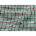 thumbnail image 3 of oneOone Viscose Jersey Fabric Madras Check Print Fabric By Yard 60 Inch Wide, 3 of 4