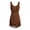 Brown, variant on Morttic Women's Fashionable Boho Faux Suede Fringe Mini Dress – Sleeveless Front Zip Slim Bodycon Party Dress Green,S