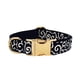 thumbnail image 1 of High Quality Custom Design Logo Blue Soft Cotton Pet Accessories Personalized Dog Collar Leashes Harness Bow Set TangCao02 ShopWise Round, 1 of 15