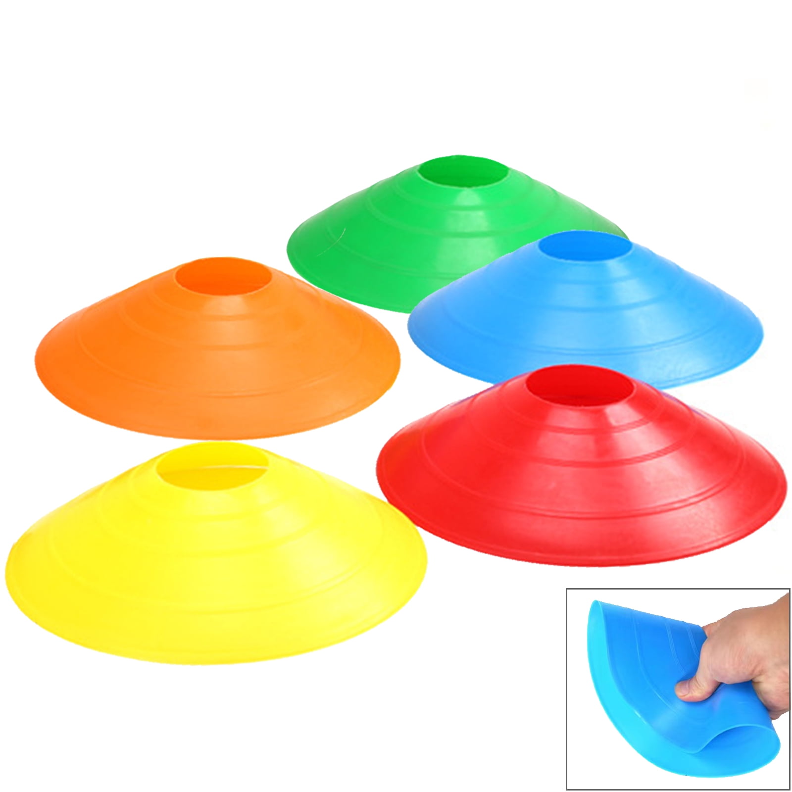 Vaupan Disc Cones Training Cones Agility Soccer Cones for Training, Soccer, Football