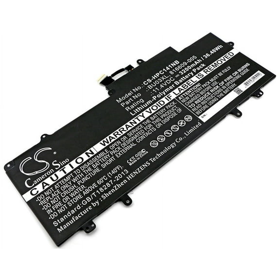 Battery for HP Chromebook 14 G4 TPN-Q167 BU03XL 816498-1B1 816498-1C1 816609-005