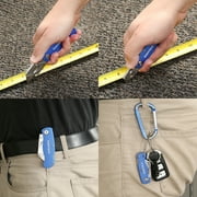 Sheffield Quick Change Folding Utility Knife, 2 Pack, Blue
