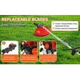 thumbnail image 6 of WETS 5 in 1 Multi Functional Trimming Tools, 52cc 2 Stroke Gas Hedge Trimmer, Weed Eater Gas String Trimmer, Brush Cutter, Edger, Pole Saw Chainsaw Pruner with Extension Pole, Cordless String Trimmer, 6 of 8