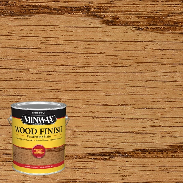 Minwax Wood Finish, Red Chestnut, 1 Gallon