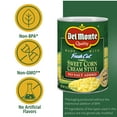 thumbnail image 3 of Del Monte No Salt Added Golden Sweet Corn Cream Style, 14.75 oz Can, Canned Vegetables, 3 of 7