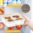 thumbnail image 3 of heritaly Portable Snack Serving Tray For Parties And Picnics Suitable For Party Snack Trays With Compartments, 3 of 5