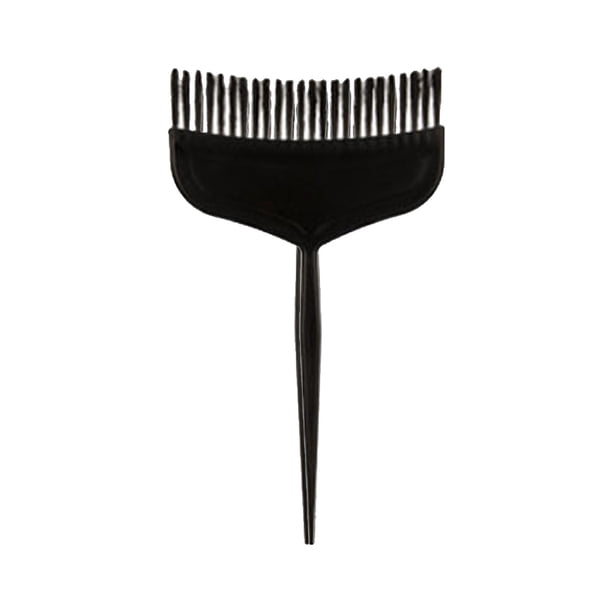 Cepillo de peluquería negro para teñir, suave, para mechas y permanentes en peluquería