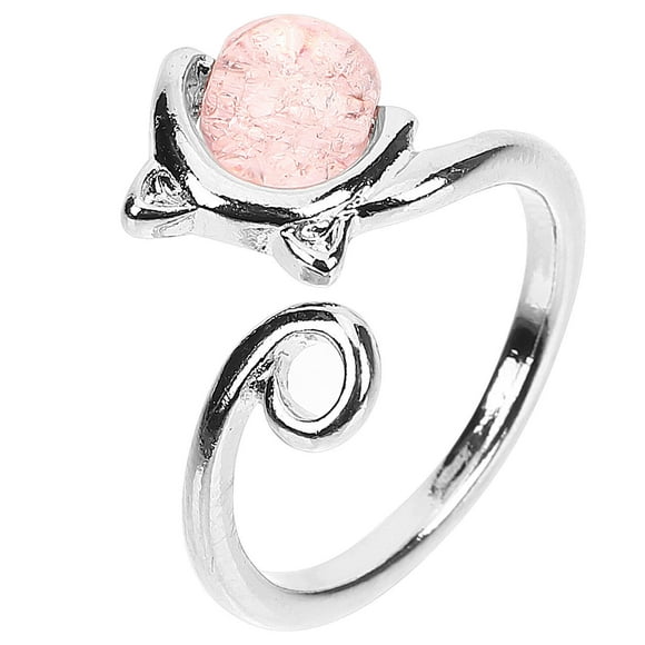 CIMAXIC birthday Meditation Ring Fidget Ring Finger Ring Women Finger Jewelry Birthday Gift,0.67"X0.67"X0.2"