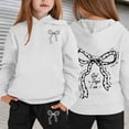 thumbnail image 2 of SGMVNU Girls Sweatsuit Set 2 Piece Outfits Boys Printed Casual Hoodies Long Sleeve Fashion Sweatshirts and Sweatpants Sportwear Outfit(Size 4-5 Years,th6_1-White), 2 of 5