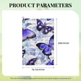 thumbnail image 4 of Easygdp Butterflies Golf Towel 24x16in for Men and Women with Carabiner Clip for Easy Attachment, 4 of 8