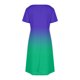 thumbnail image 5 of Vestido Corto de Verano Moda Gradiente Corto de Manga en V Cuello Vestido Casual, Poliéster Ligero de Verano, Lavado de Manos, 5 of 8