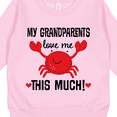 thumbnail image 3 of Inktastic My Grandparents Love Me Toddler Sweatshirt, 3 of 4