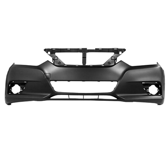 New Aftermarket CAPA Unpainted Front Bumper Cover Replaces 620229HS0H without Park Assist fits 2016-2018 Nissan Altima