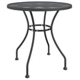 thumbnail image 2 of vidaXL 5 Piece Garden Dining Set Expanded Metal Mesh Anthracite, 2 of 5